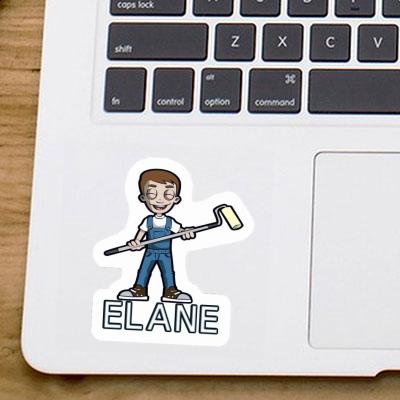 Sticker Maler Elane Laptop Image