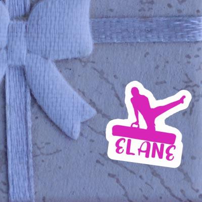 Gymnast Sticker Elane Notebook Image