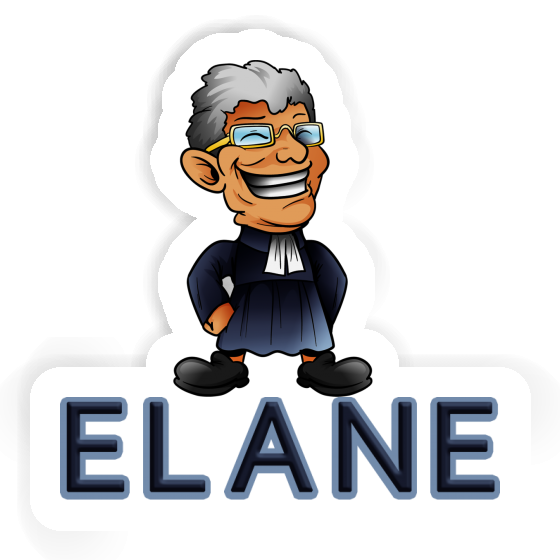 Priest Sticker Elane Laptop Image