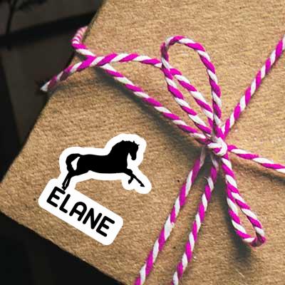 Elane Autocollant Cheval Laptop Image