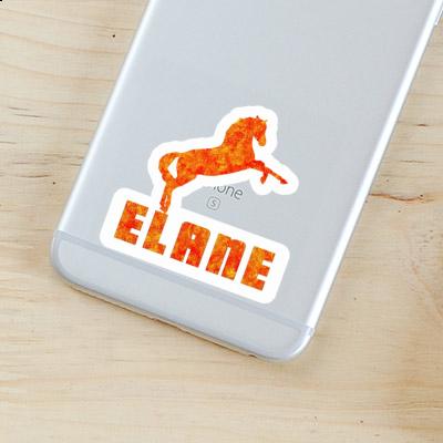 Elane Sticker Pferd Notebook Image