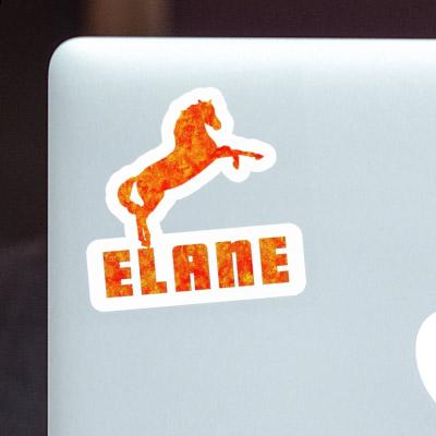 Elane Sticker Pferd Laptop Image