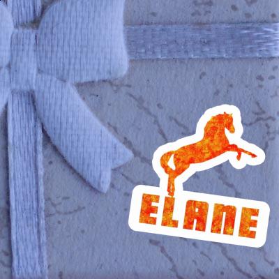 Sticker Horse Elane Notebook Image