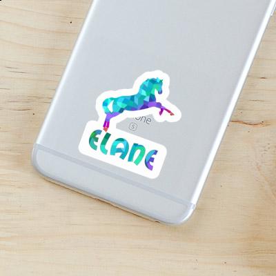 Horse Sticker Elane Notebook Image