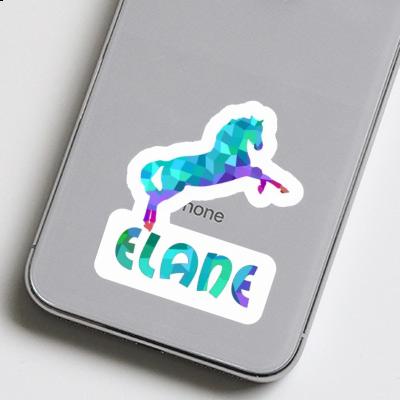 Cheval Autocollant Elane Notebook Image