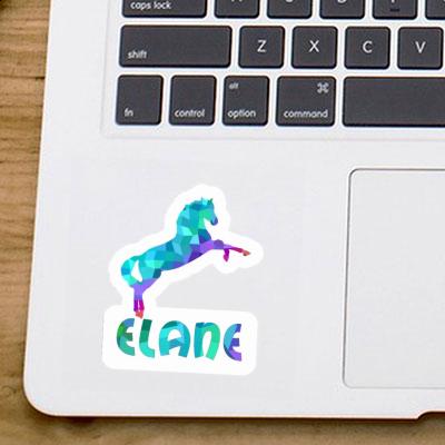 Cheval Autocollant Elane Notebook Image