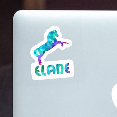 Horse Sticker Elane Notebook Image