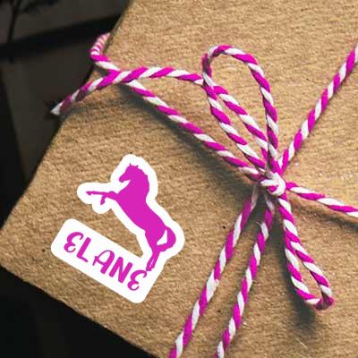 Elane Sticker Horse Notebook Image