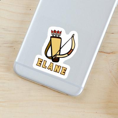 Sticker Elane Arrow Bow Notebook Image