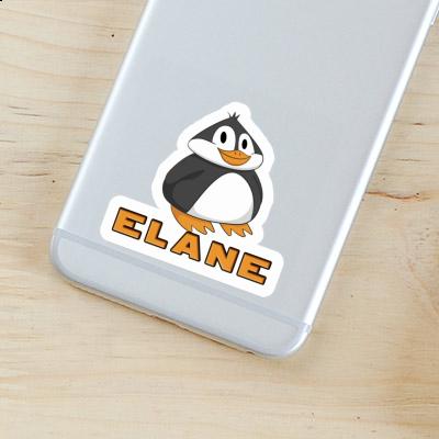 Sticker Pinguin Elane Notebook Image