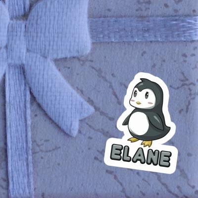 Sticker Penguin Elane Gift package Image