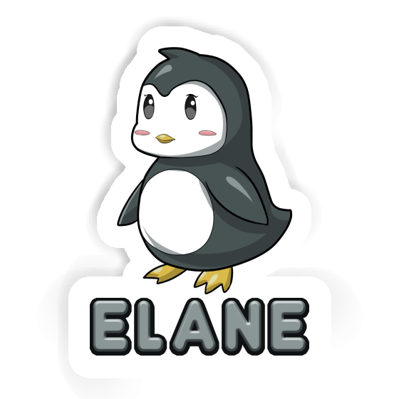 Sticker Penguin Elane Gift package Image