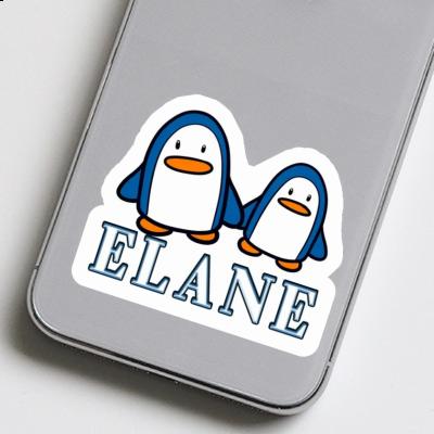 Sticker Elane Pinguin Laptop Image