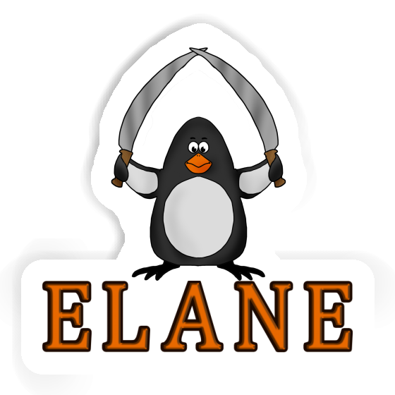 Sticker Elane Fighting Penguin Gift package Image