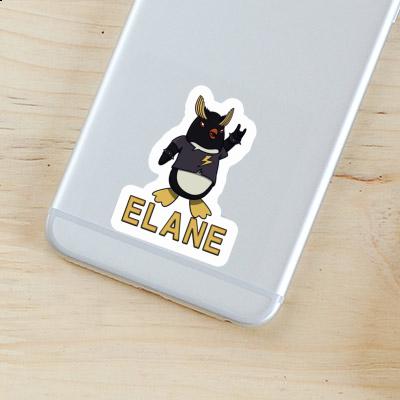 Sticker Elane Rocking Penguin Image