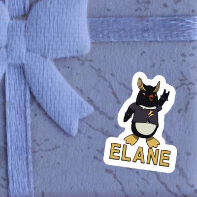 Sticker Elane Rocking Penguin Gift package Image