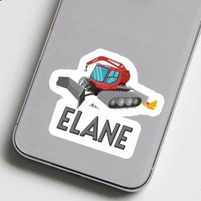 Pistenraupe Sticker Elane Image