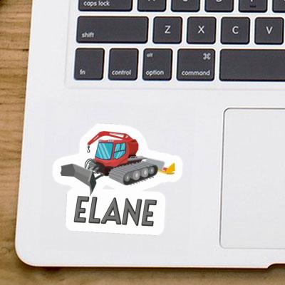 Pistenraupe Sticker Elane Image