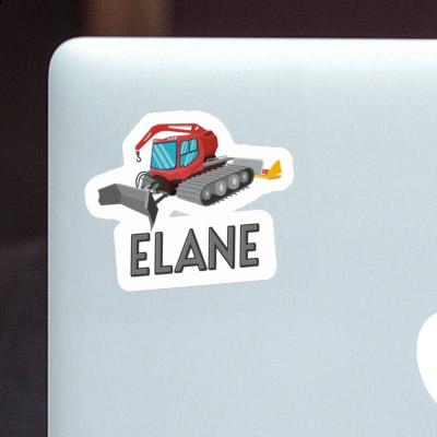 Pistenraupe Sticker Elane Image