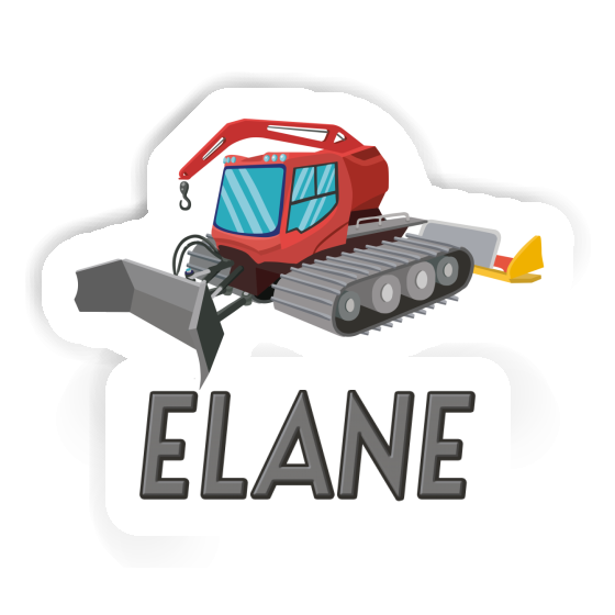 Sticker Snow Groomer Elane Gift package Image