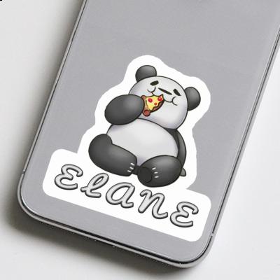 Autocollant Elane Panda Notebook Image