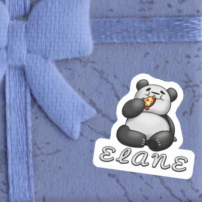 Sticker Elane Panda Notebook Image