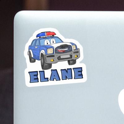 Police Car Sticker Elane Image