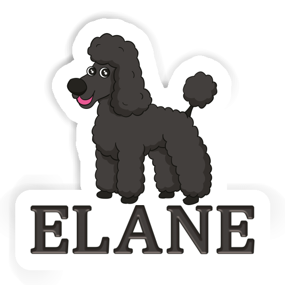 Poodle Sticker Elane Notebook Image