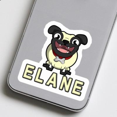 Sticker Elane Pug Gift package Image