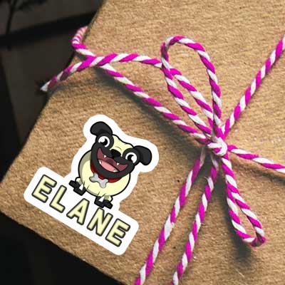 Sticker Elane Pug Gift package Image