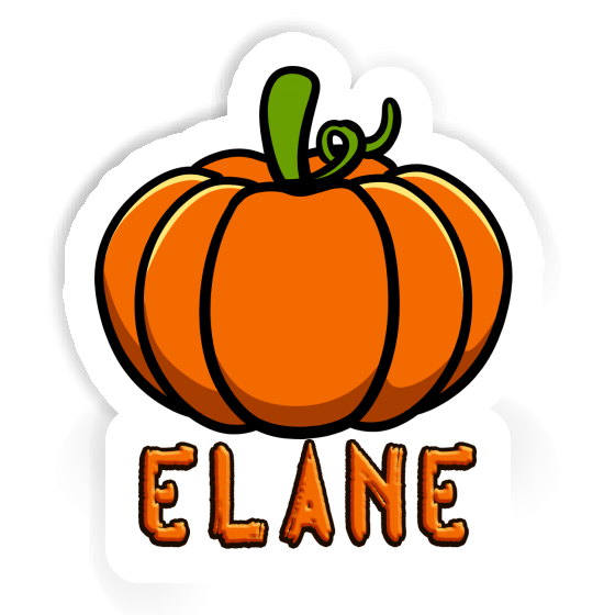 Sticker Pumpkin Elane Image