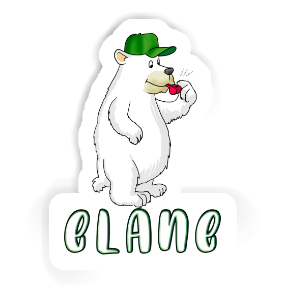 Elane Sticker Ice Bear Gift package Image