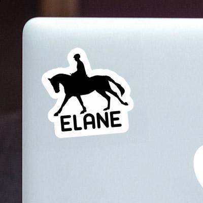 Sticker Horse Rider Elane Notebook Image