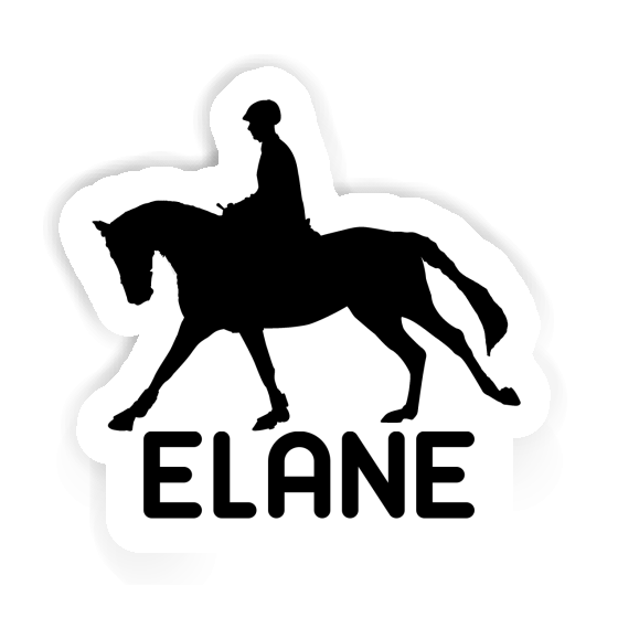 Sticker Horse Rider Elane Gift package Image