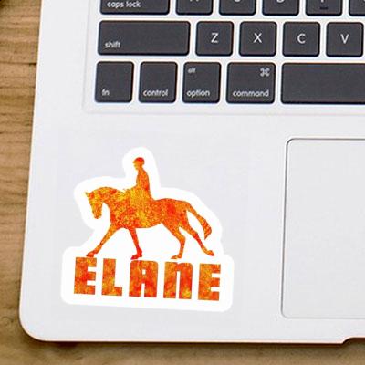 Sticker Horse Rider Elane Gift package Image