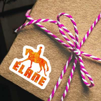 Sticker Horse Rider Elane Gift package Image