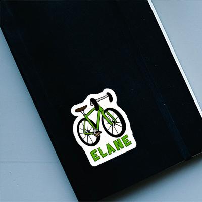 Sticker Elane Bicycle Image