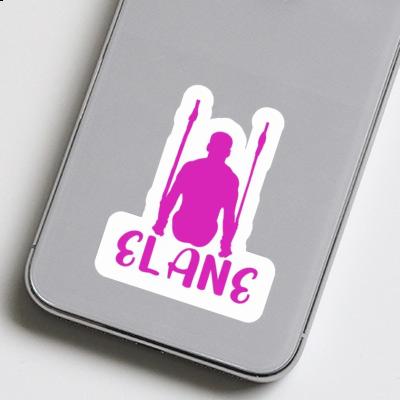 Elane Sticker Ring gymnast Notebook Image