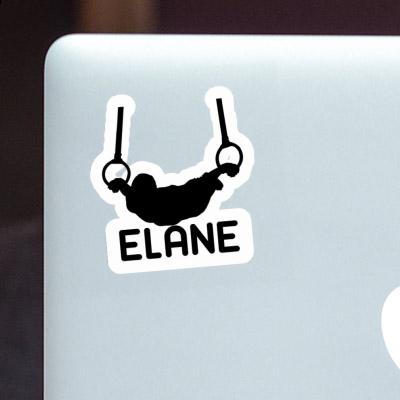 Sticker Elane Ring gymnast Laptop Image