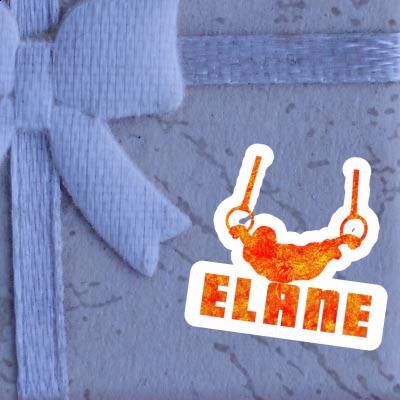 Sticker Elane Ring gymnast Laptop Image