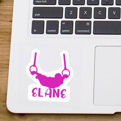 Ring gymnast Sticker Elane Laptop Image