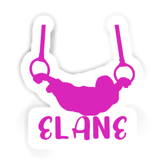 Ring gymnast Sticker Elane Image