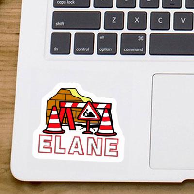 Road Construction Sticker Elane Gift package Image