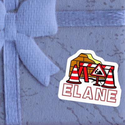 Road Construction Sticker Elane Gift package Image