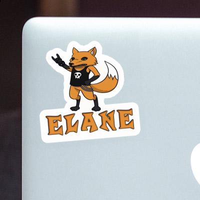 Renard Autocollant Elane Image