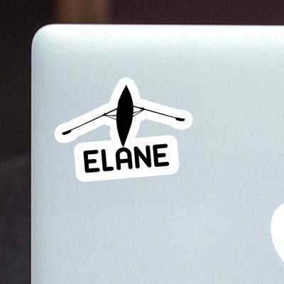 Elane Sticker Rowboat Image