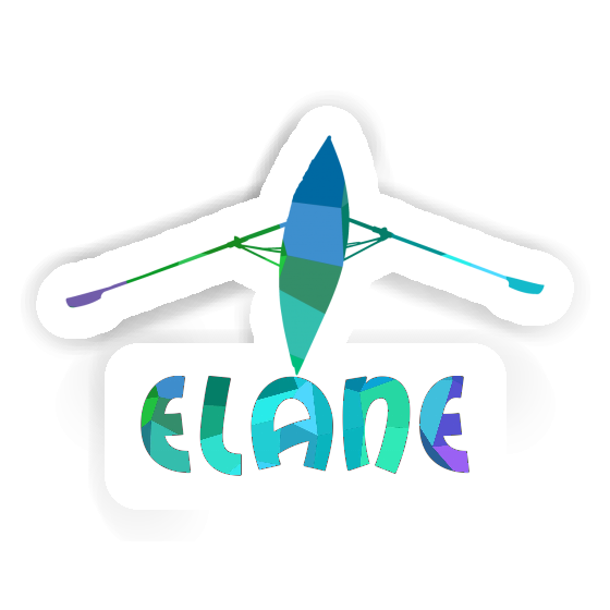 Elane Sticker Rowboat Image