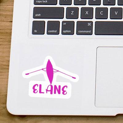 Ruderboot Sticker Elane Notebook Image