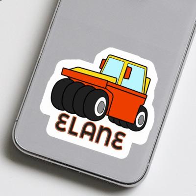 Sticker Wheel Roller Elane Notebook Image