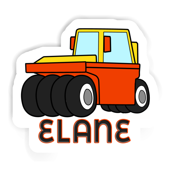 Sticker Wheel Roller Elane Notebook Image